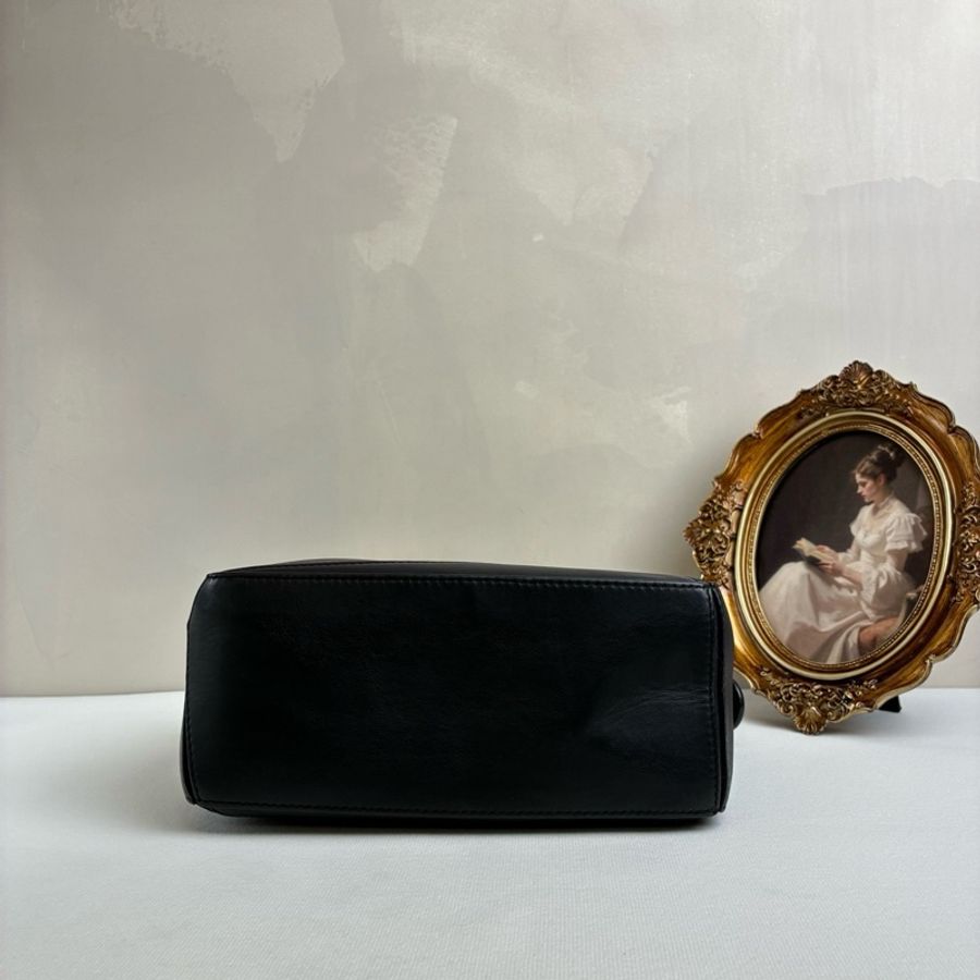 Loewe羅意威 puzzle黑色 幾何包 拼圖包 牛皮革手提包-6