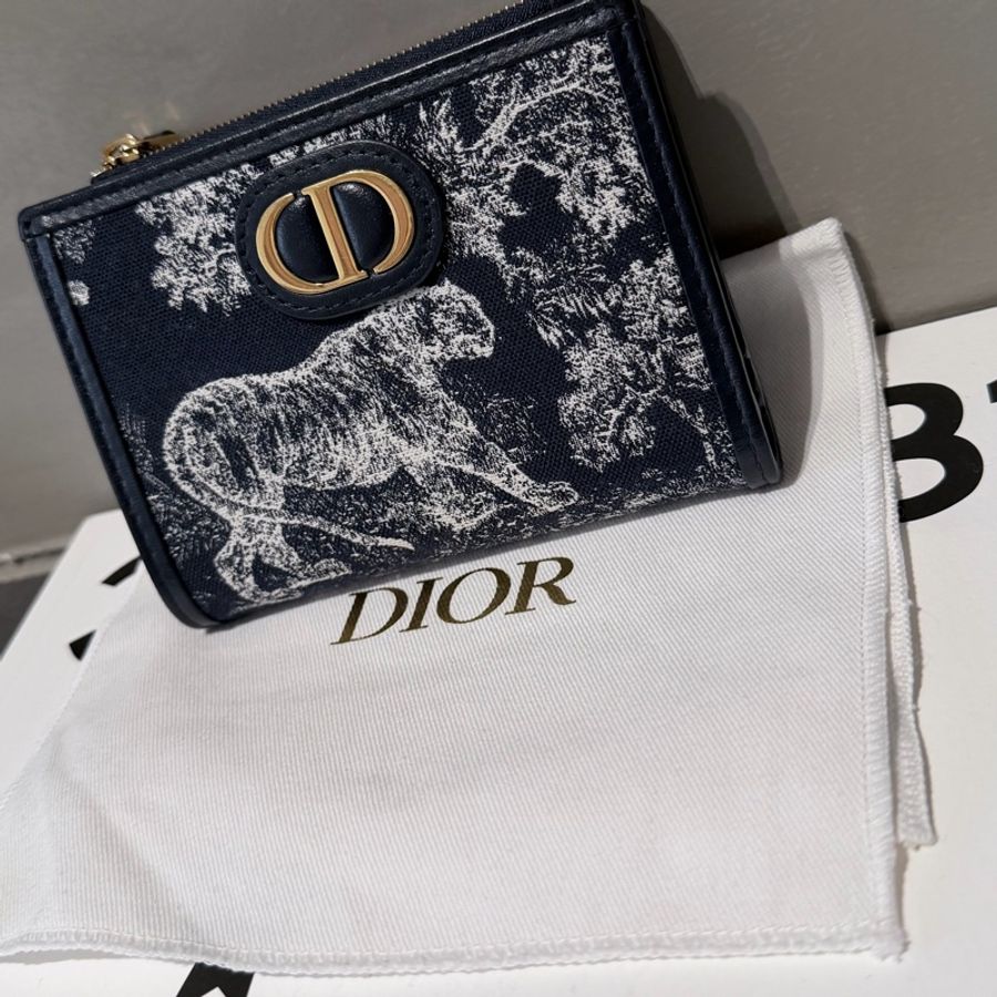 Dior 刺繡動物園 招財錢包🐅-2