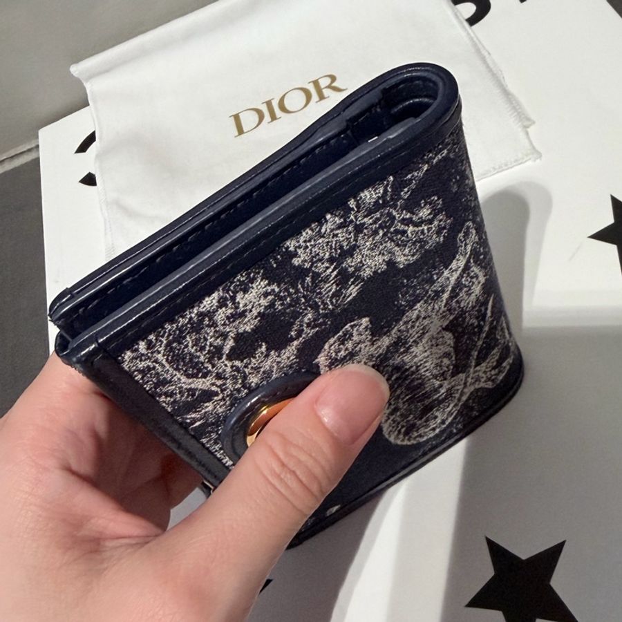 Dior 刺繡動物園 招財錢包🐅-6
