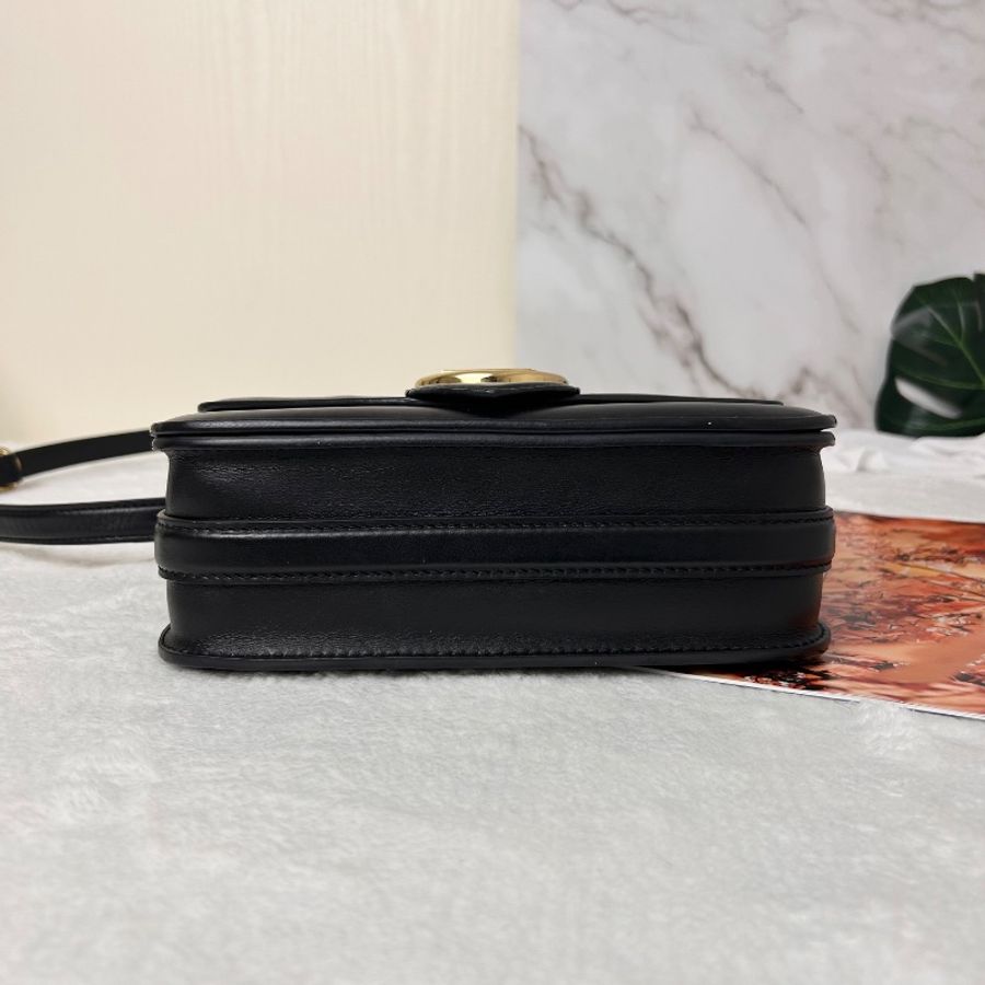 LV Pont9 MM 金釦下蓋斜背包 M55948-11
