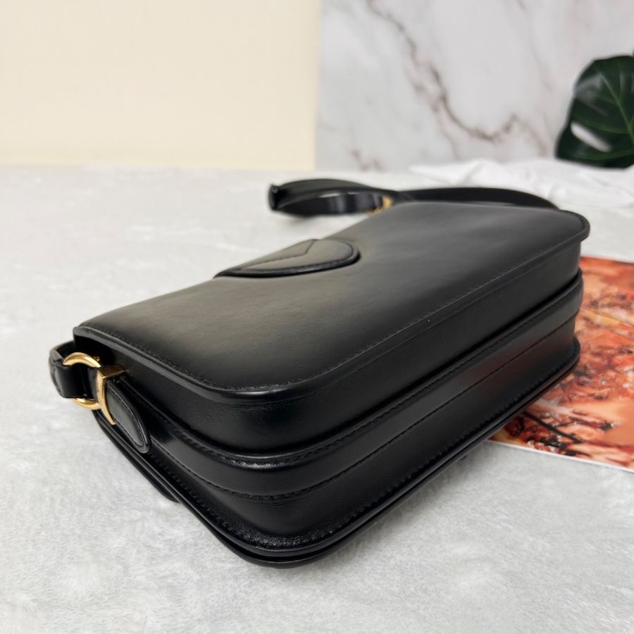 LV Pont9 MM 金釦下蓋斜背包 M55948-14