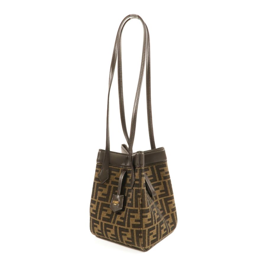 FENDI 帆布Origami Mini FF肩背袋-2