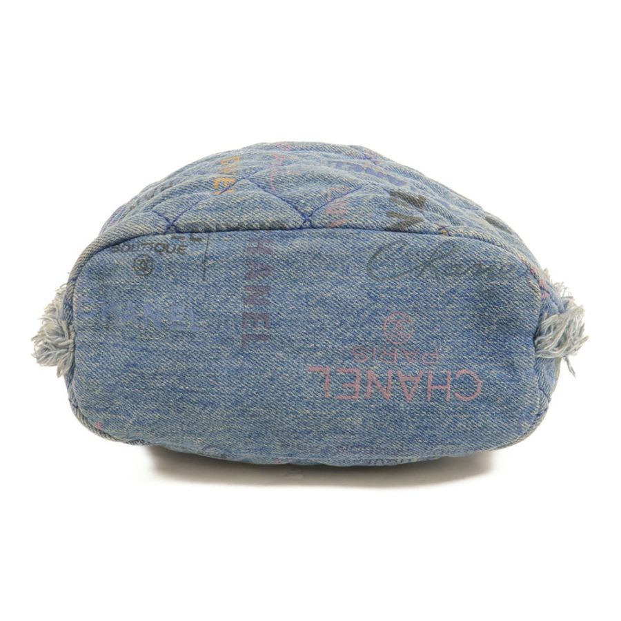CHANEL Denim Bucket Bag肩背袋-3