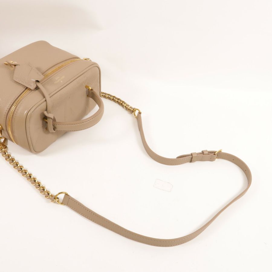 LOUIS VUITTON Monogram Empreinte Vanity PM金扣手挽肩背兩用袋-5