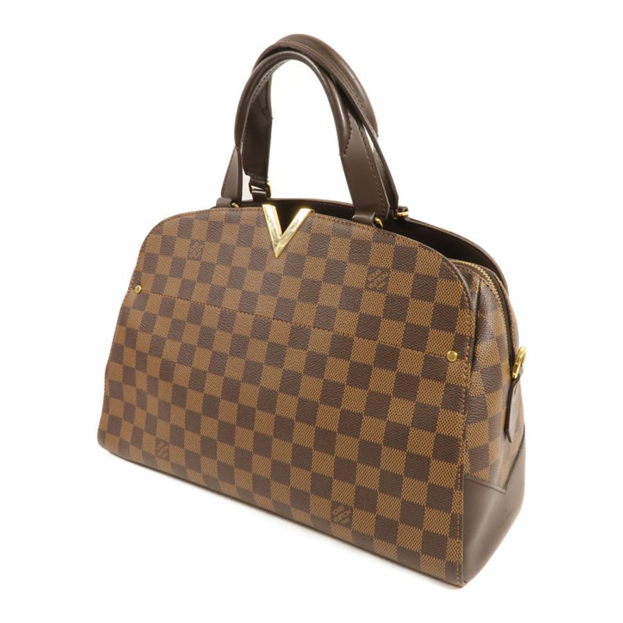 LOUIS VUITTON Damier Kensington Bowling手挽肩背兩用袋-2
