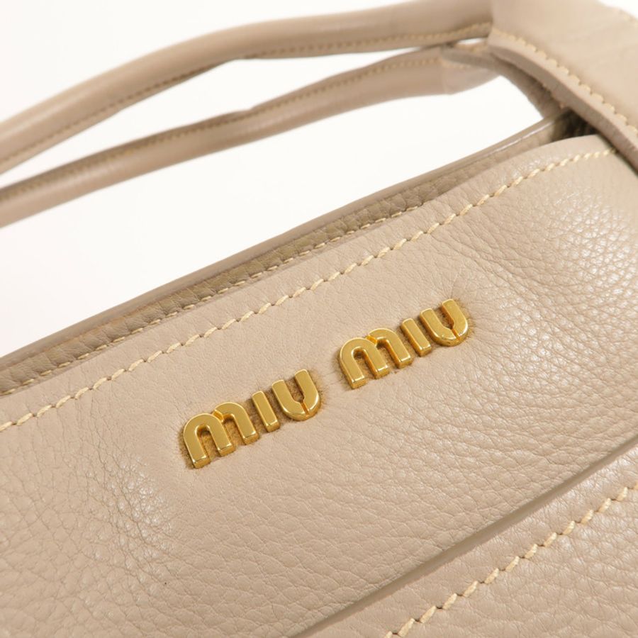Miu Miu 牛皮皮革Hand Bag手挽袋-6