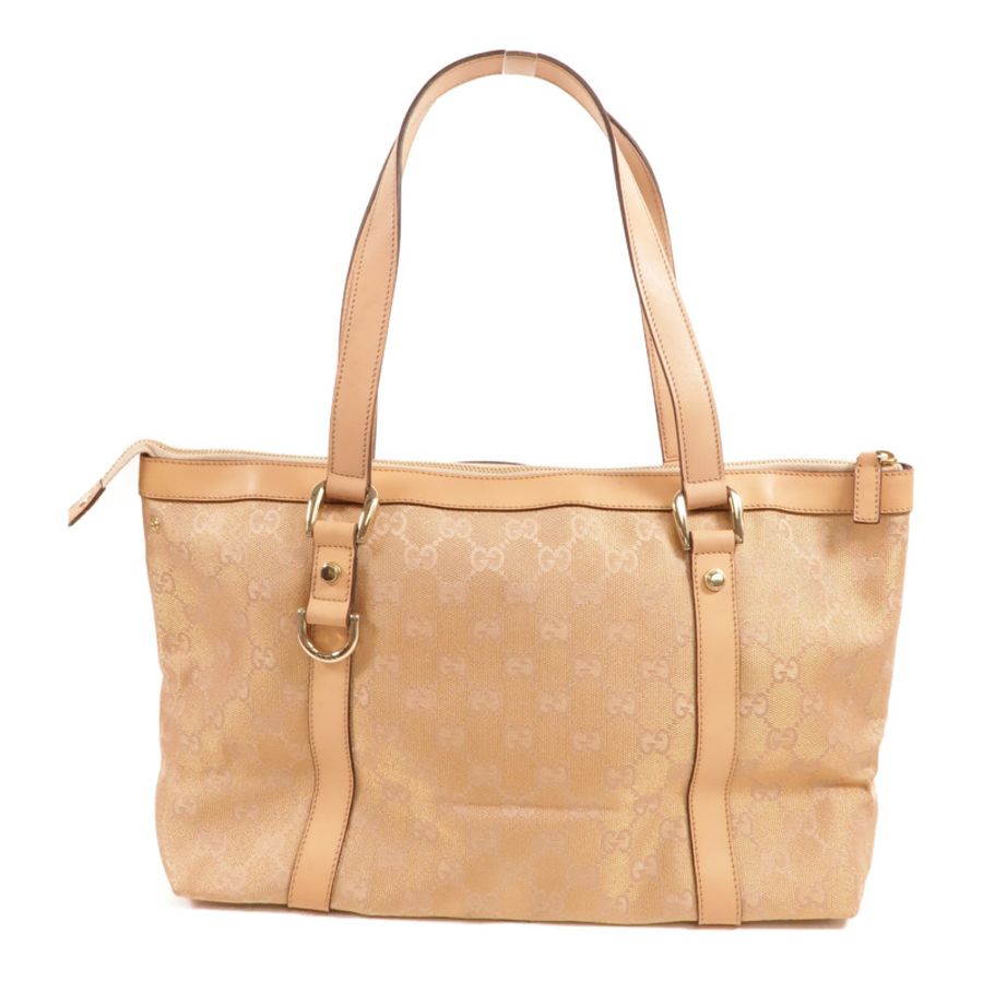 GUCCI 帆布Tote Bag肩背袋-1