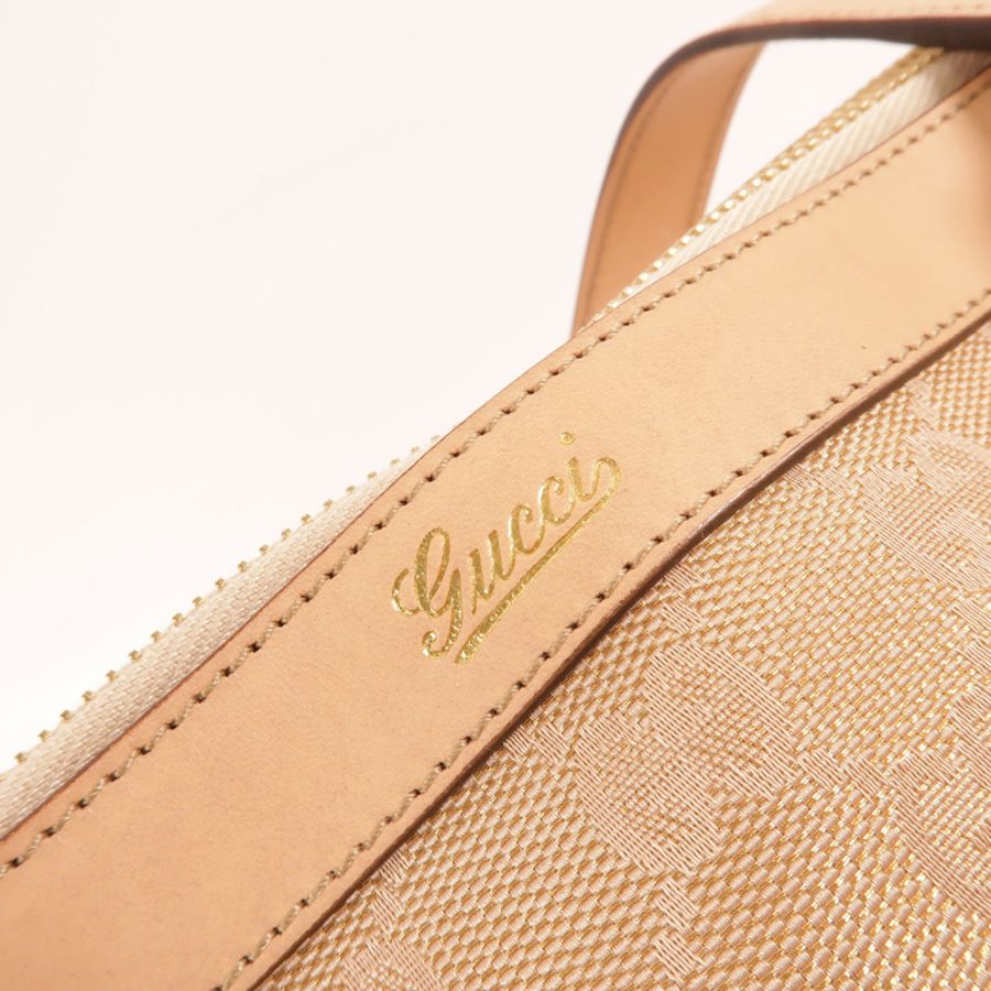 GUCCI 帆布Tote Bag肩背袋-6