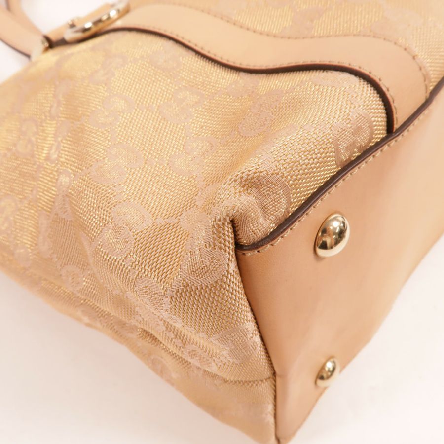 GUCCI 帆布Tote Bag肩背袋-10