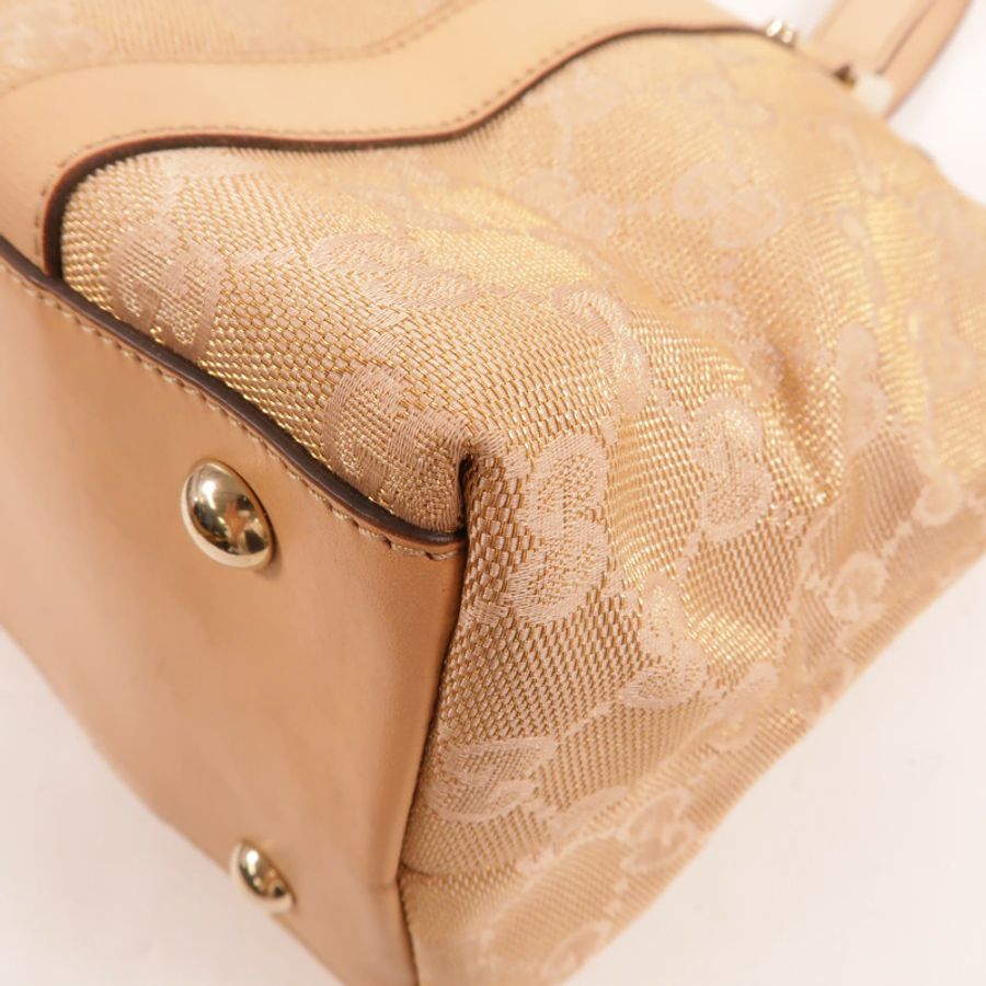 GUCCI 帆布Tote Bag肩背袋-12