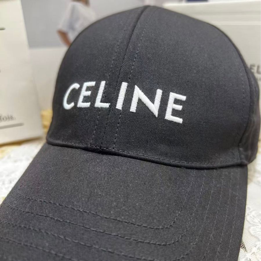 Celine 字母Logo刺繡棒球帽(近新閒置品)M-5