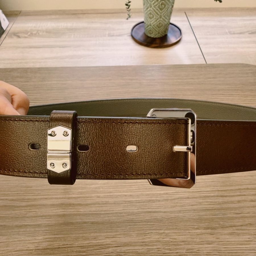 Hermes 男士雙面皮帶 32mm-1