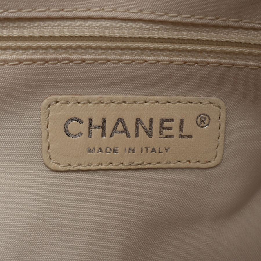 CHANEL 香奈兒 手提包 香檳金 牛皮 A34210 A34210-5