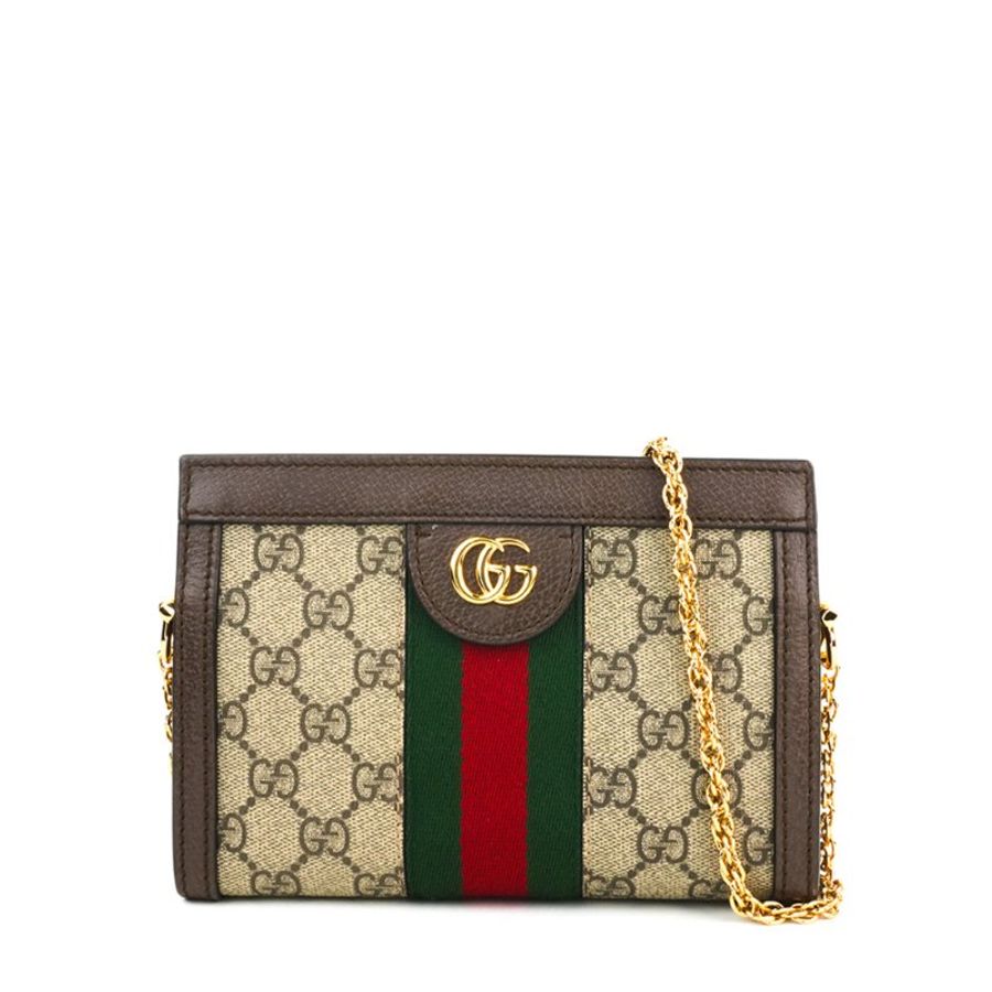 🖤 鑒定師的收藏 🖤 GUCCI Ophidia Mini GG 古馳 經典織帶迷你鏈帶包 GUCCI Ophidia Mini GG Supreme Chain Bag-5