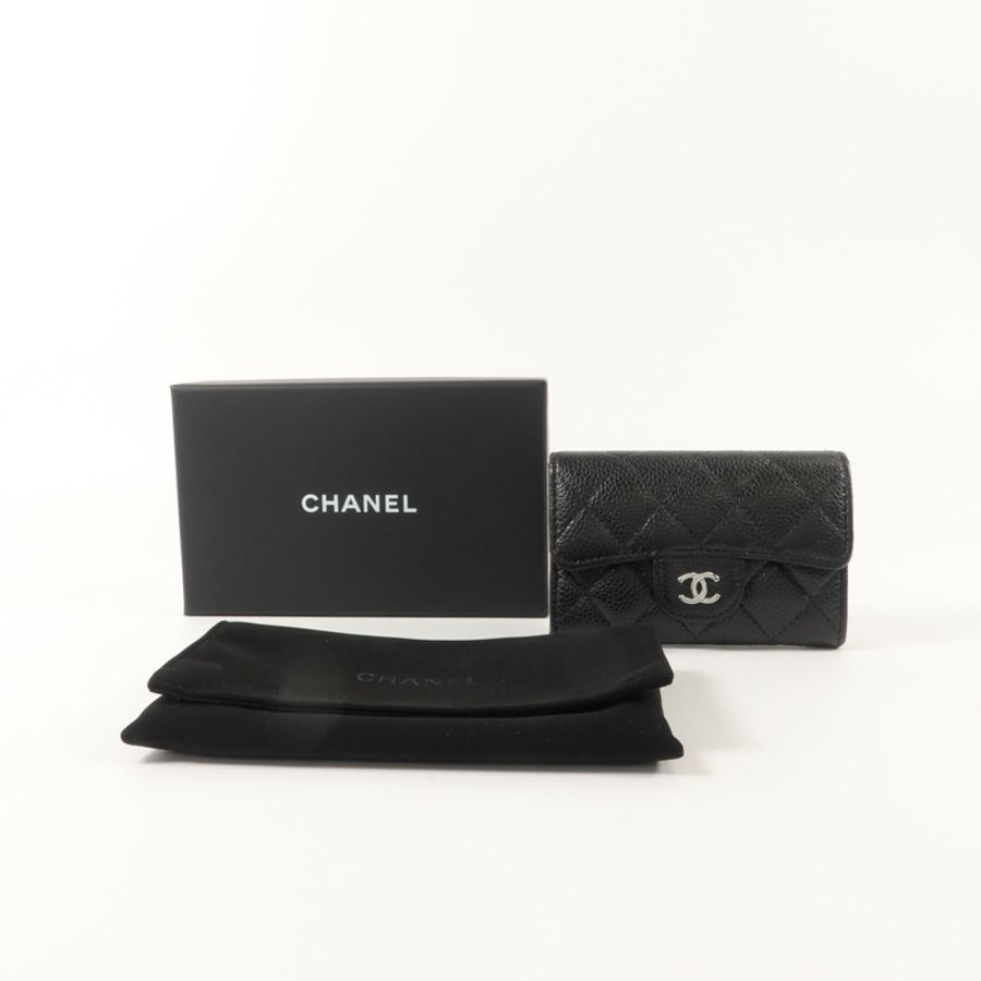 CHANEL 牛皮皮革Classic Flap Card Holder卡片套-8