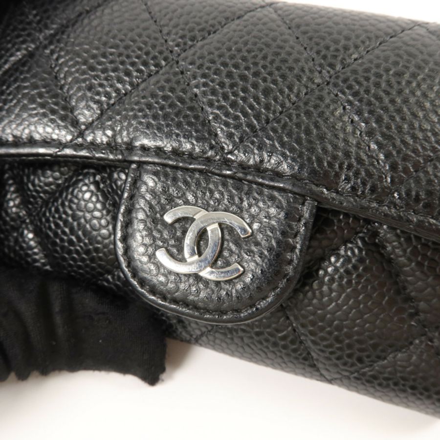 CHANEL 牛皮皮革Classic Flap Card Holder卡片套-9