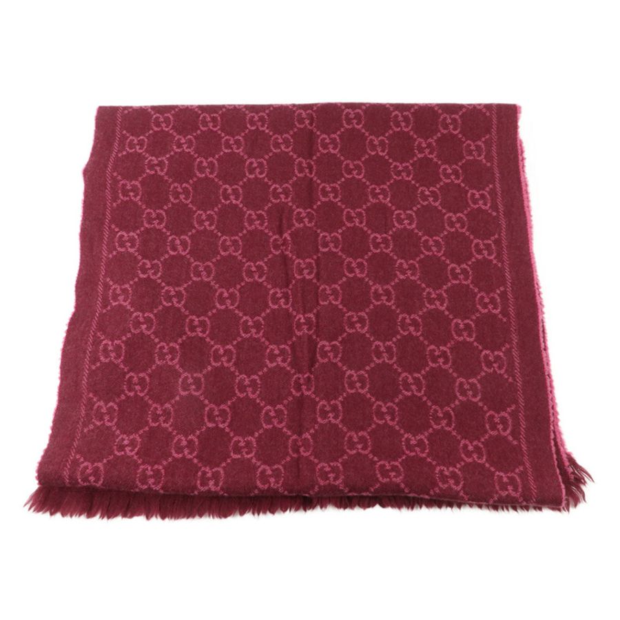 GUCCI 羊毛Scarf 180cmx48cm頸巾-2