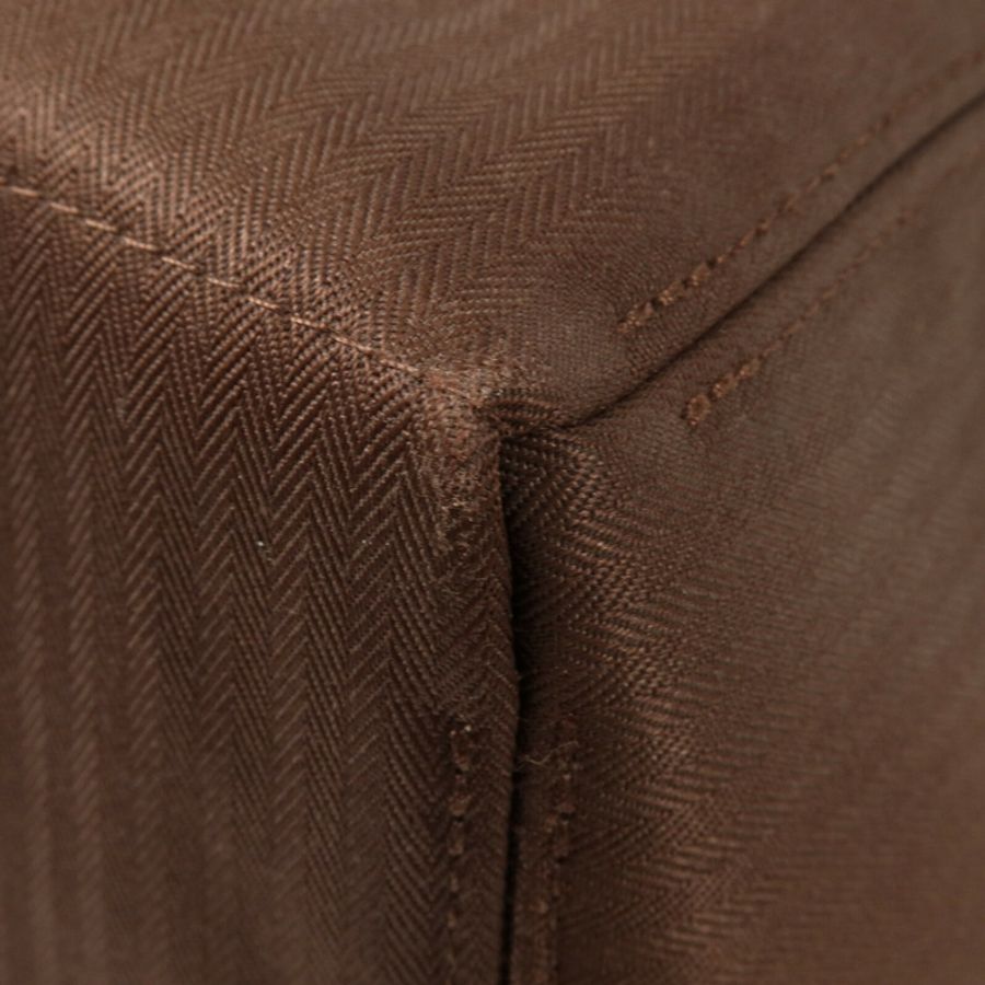 HERMES 帆布Acapulco PM Tote手挽袋Dark Brown-10