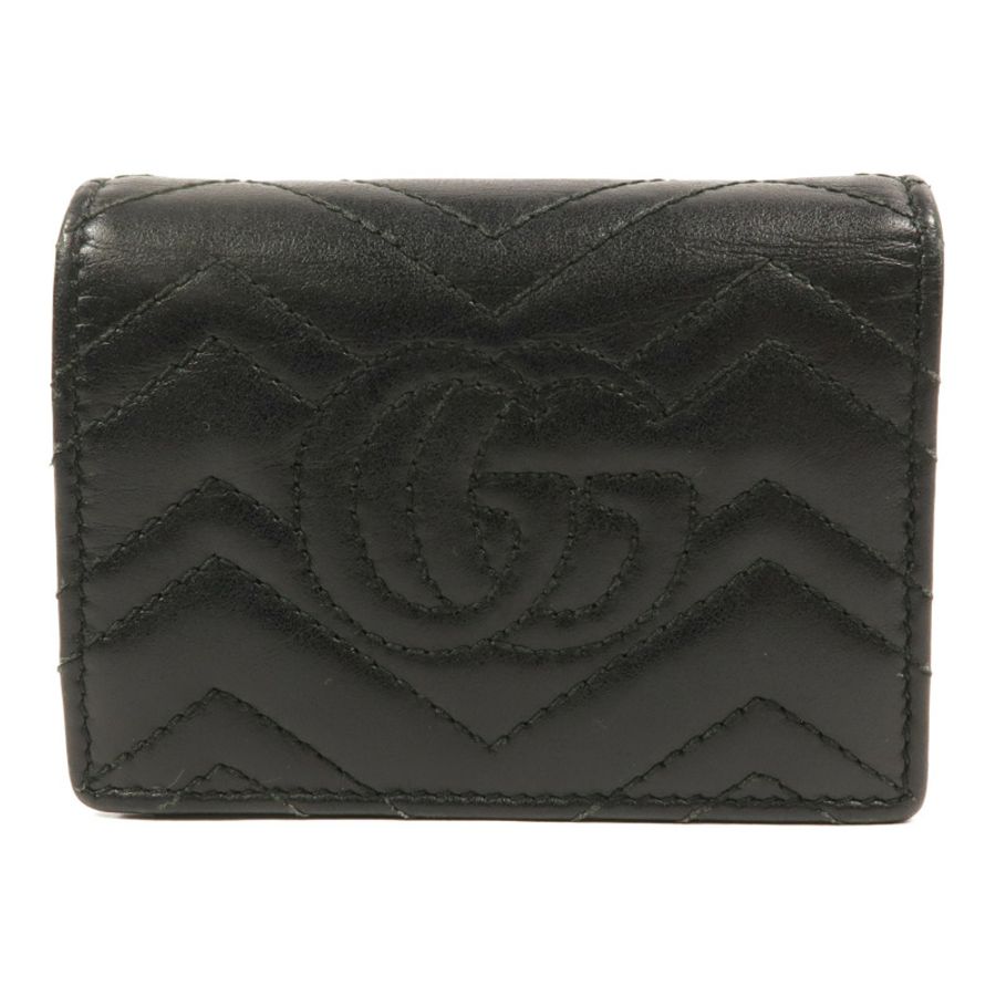 GUCCI 牛皮皮革GG Marmont Wallet錢包-1