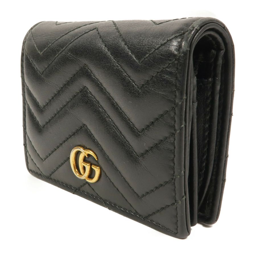 GUCCI 牛皮皮革GG Marmont Wallet錢包-2