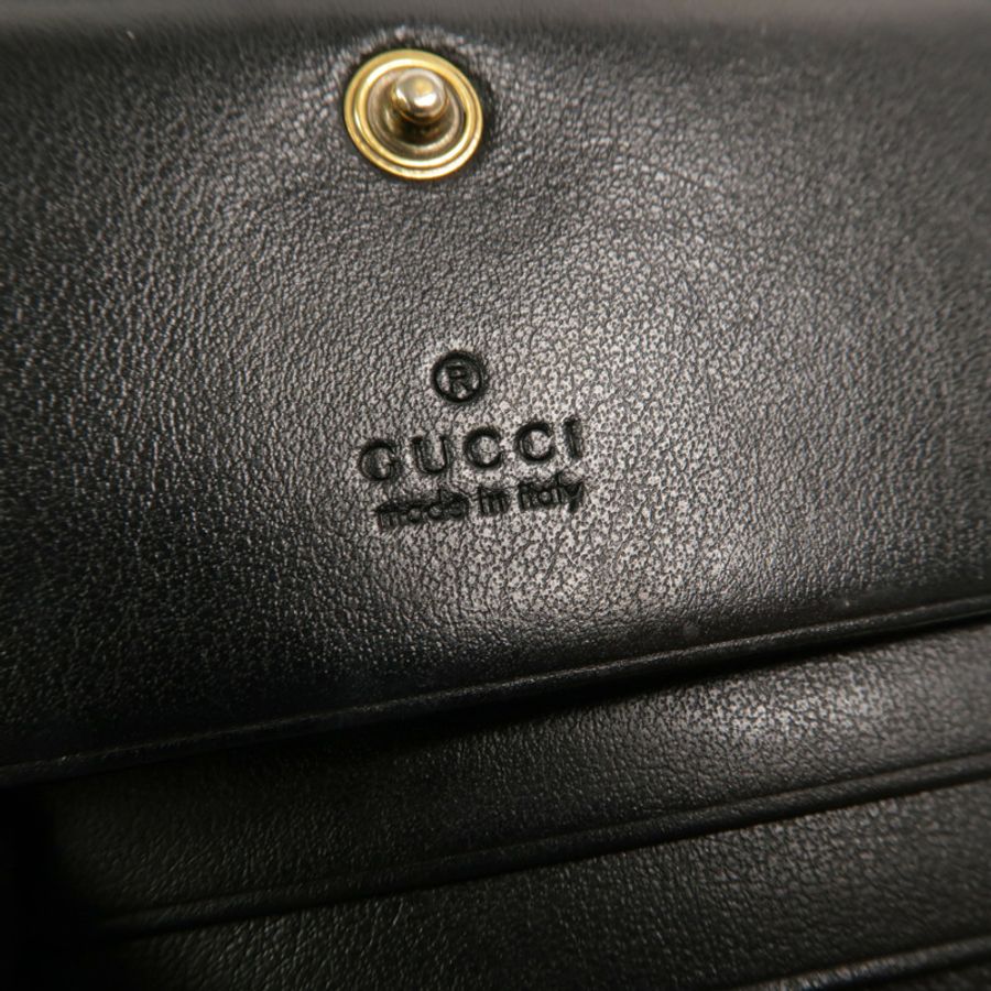 GUCCI 牛皮皮革GG Marmont Wallet錢包-8