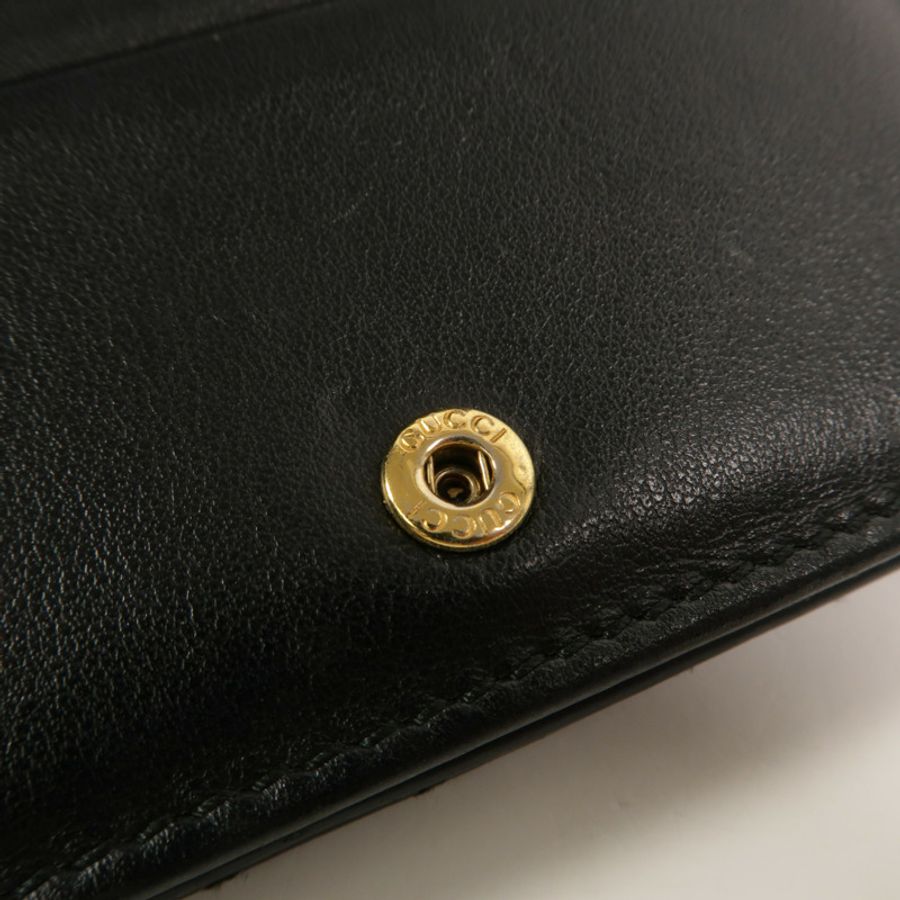 GUCCI 牛皮皮革GG Marmont Wallet錢包-16