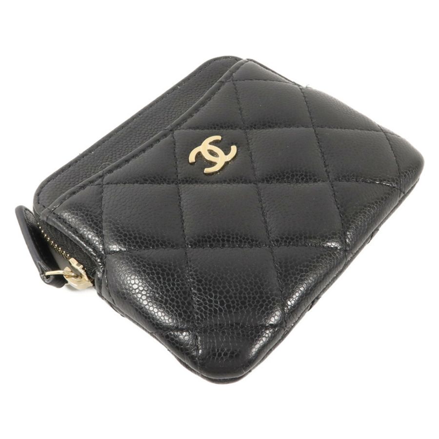 CHANEL 牛皮皮革Classic Zipped Card Case卡片套-2