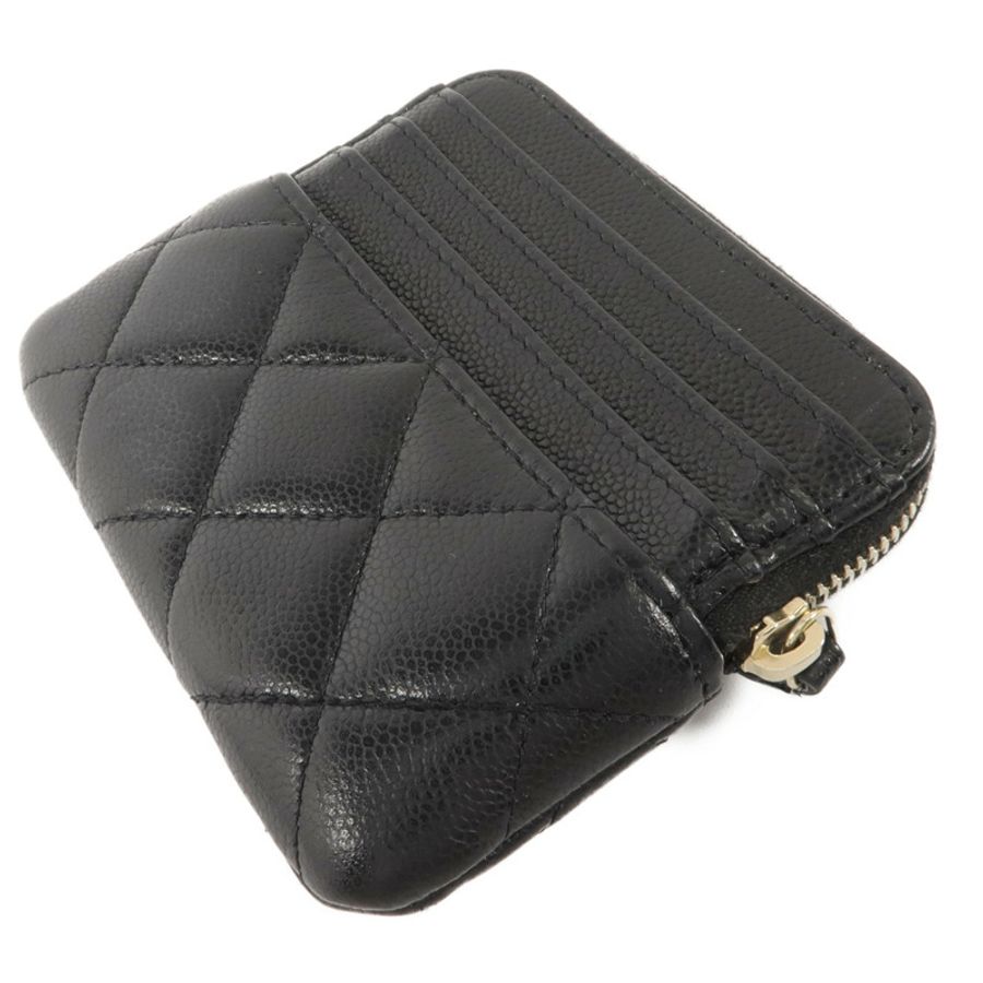 CHANEL 牛皮皮革Classic Zipped Card Case卡片套-3