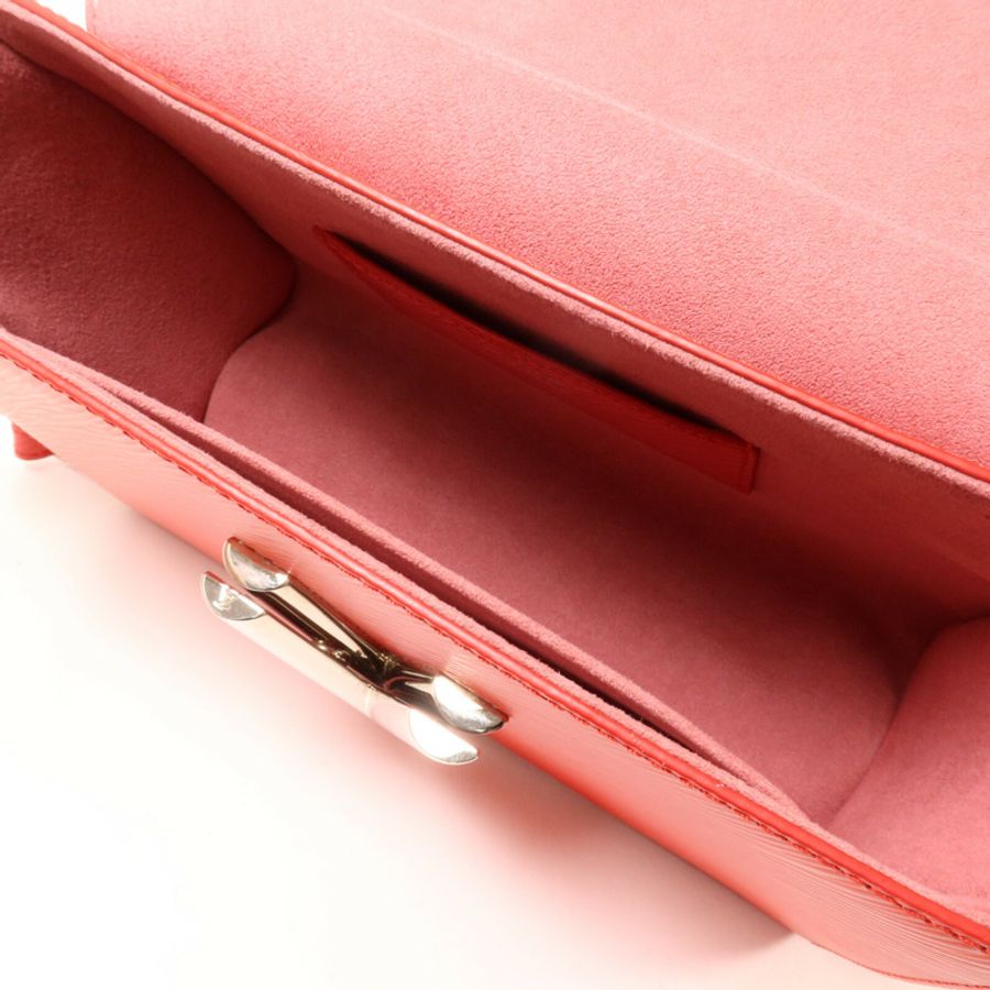 LOUIS VUITTON Epi Twist MM鏈帶肩背袋-4