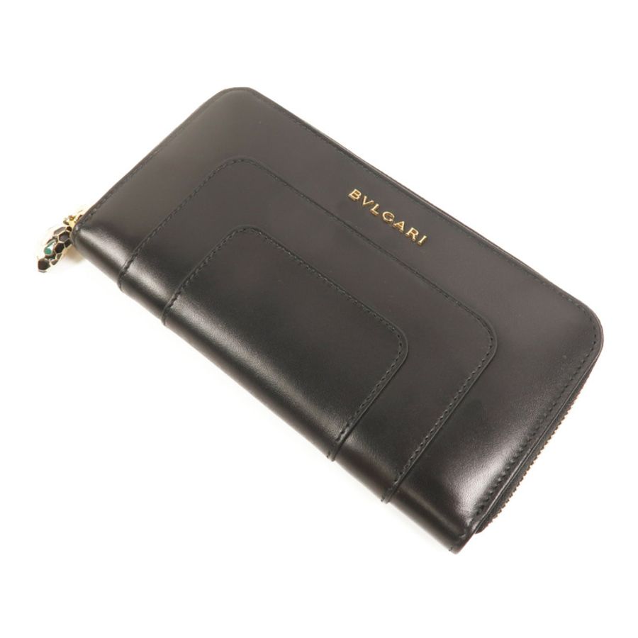 BVLGARI 牛皮皮革Long Wallet長錢包-4