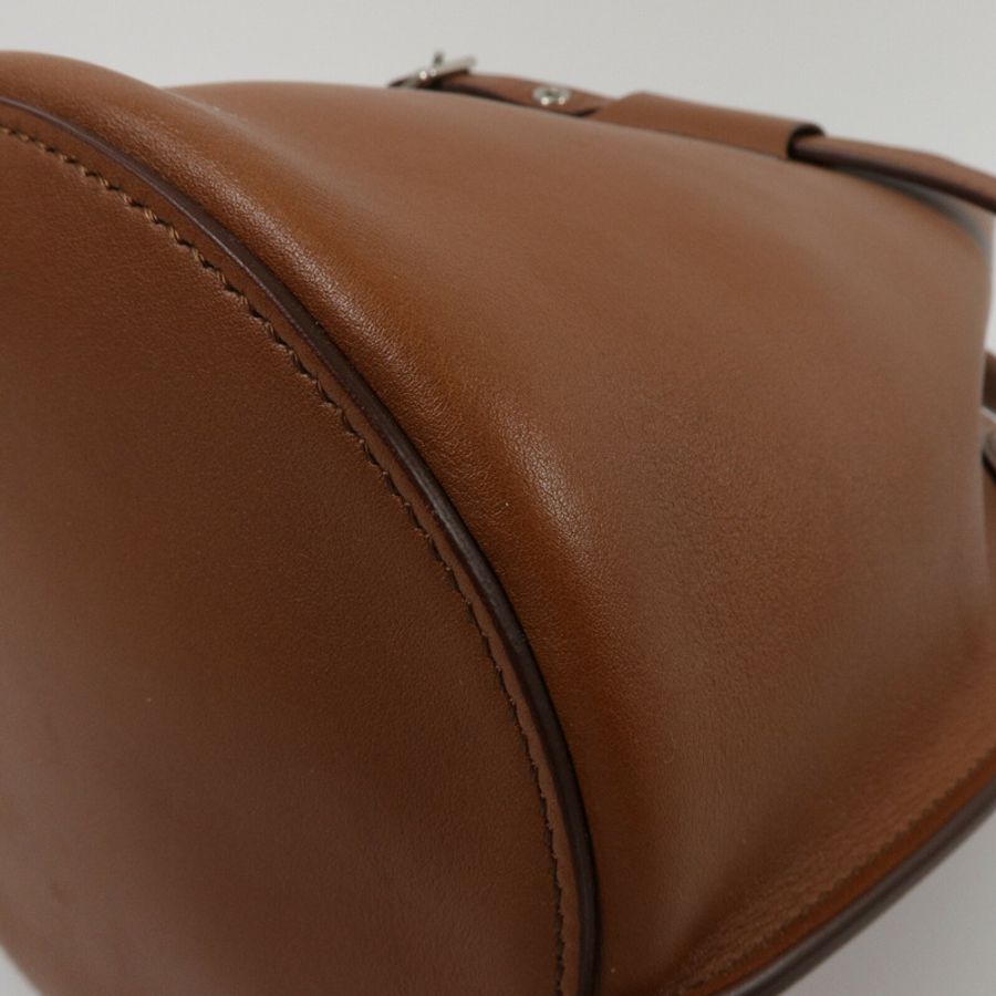 CELINE 牛皮皮革Nano Bucket手挽肩背兩用袋-11