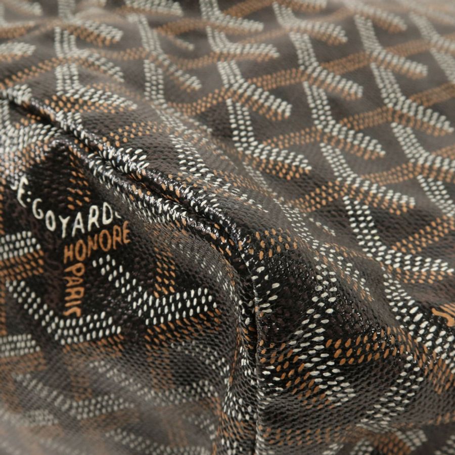 GOYARD 塗層帆布Saint Louis PM手挽袋-11