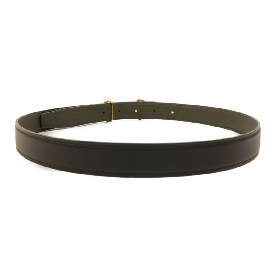 HERMES Epsom/Swift皮革Heritage Belt 80cm皮帶-3