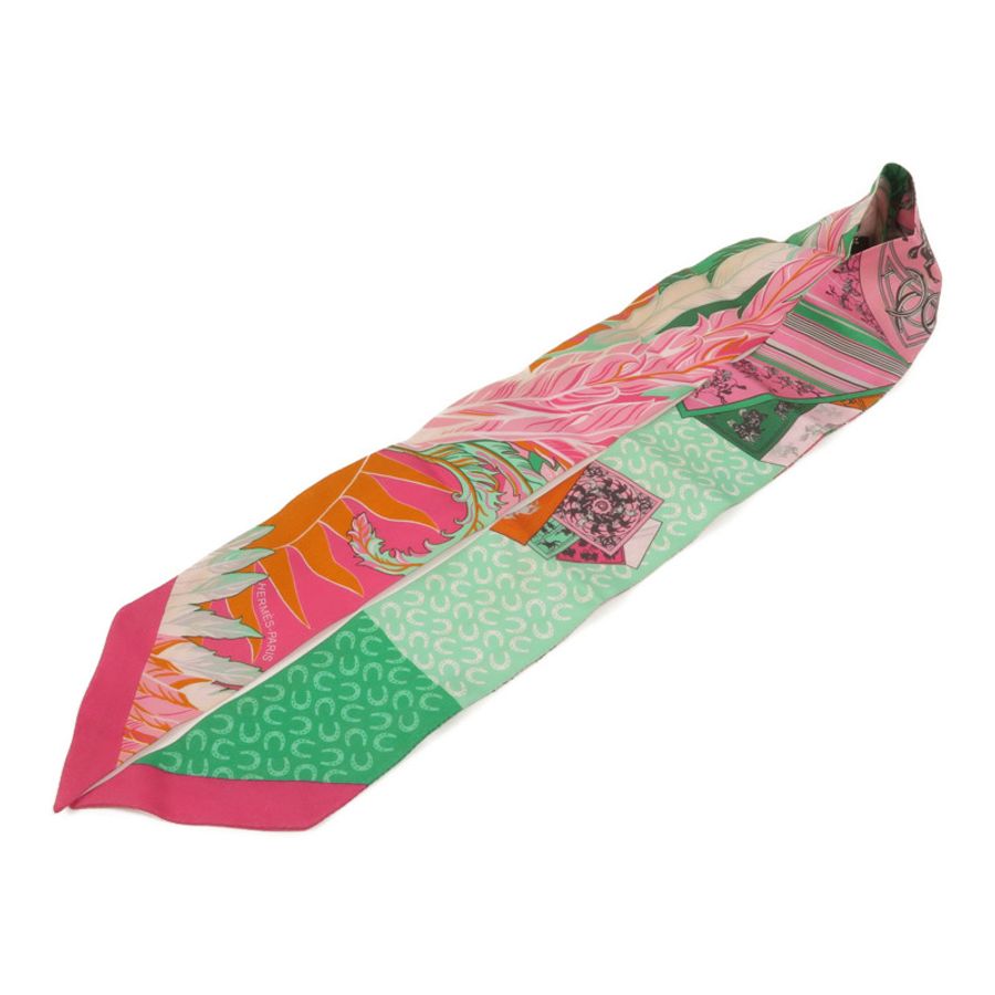 HERMES 絲質Twilly絲巾-2