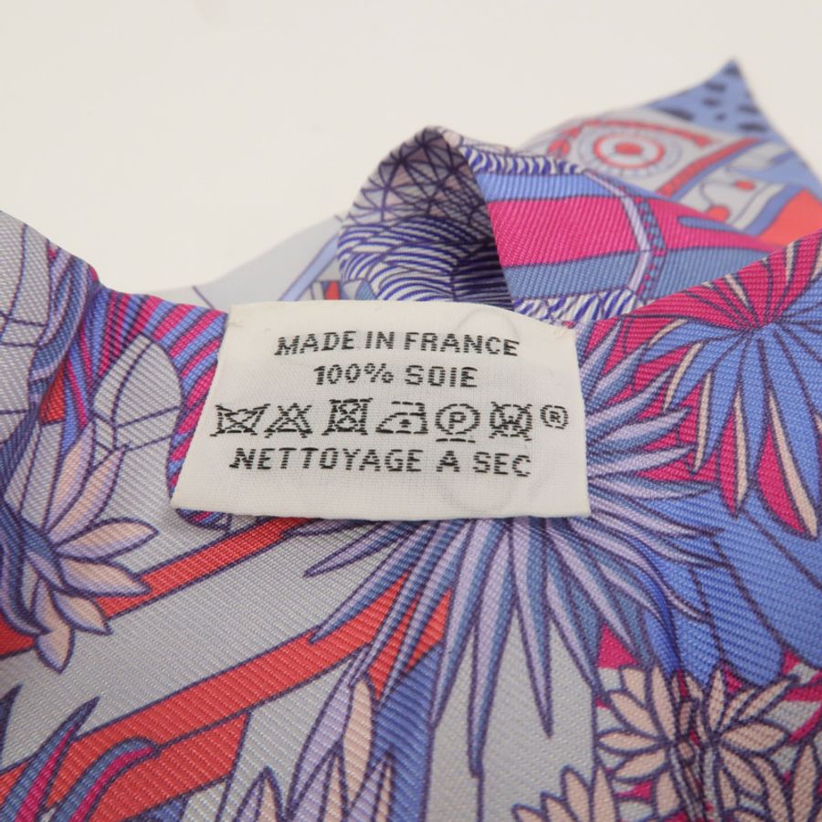HERMES 絲質Twilly絲巾-6