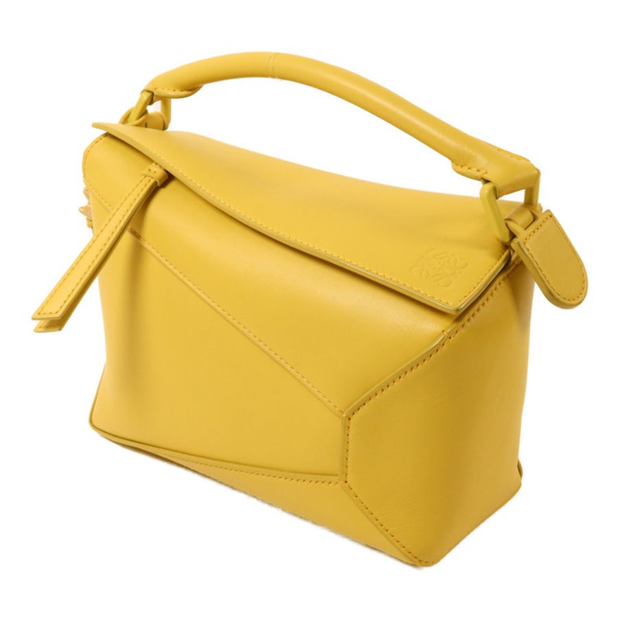 LOEWE 牛皮皮革Puzzle Edge Monoc手挽肩背兩用袋-2