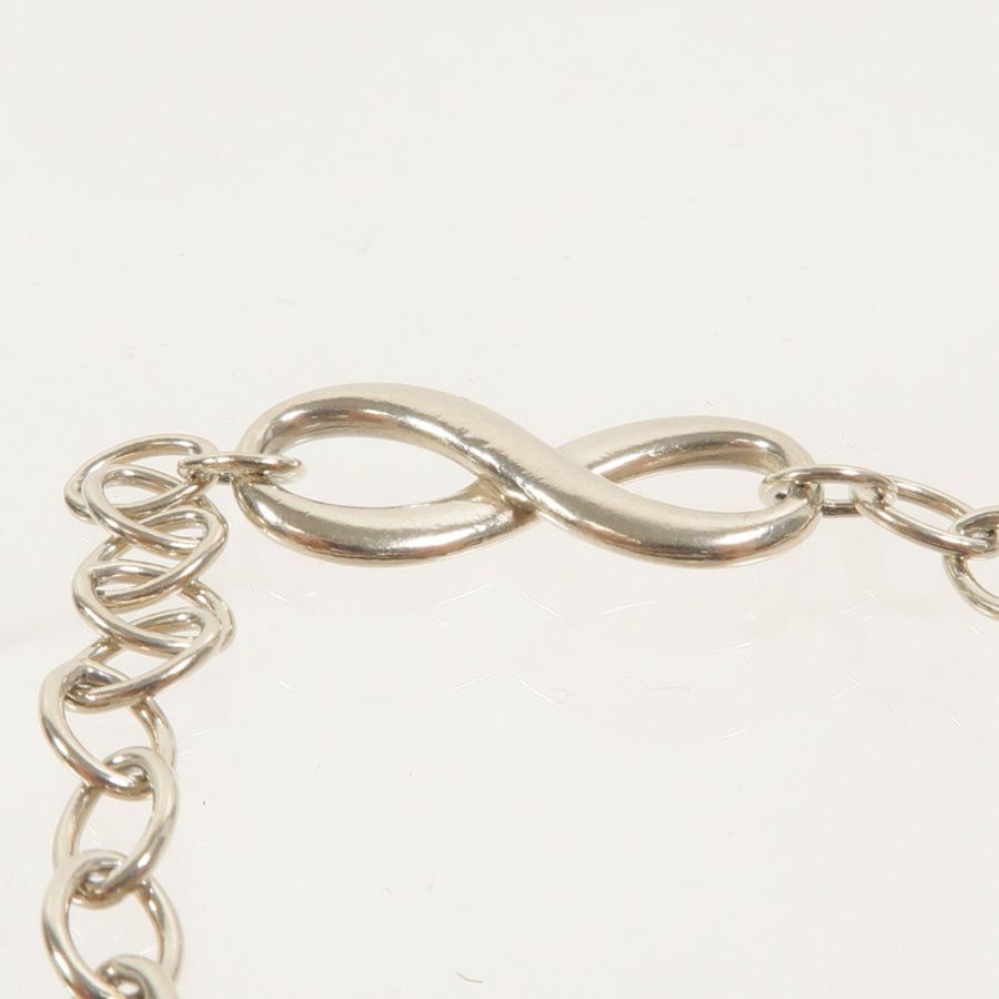 TIFFANY&CO 925純銀Infinity Bracelet手鍊-5