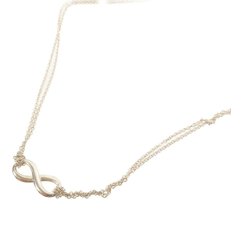 TIFFANY&CO 925純銀Infinity Necklace項鍊-2