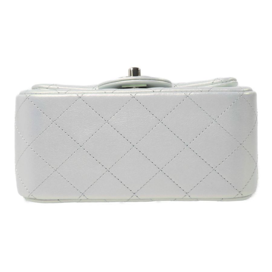 CHANEL 牛皮皮革Mini Classic 17鏈帶肩背袋-3