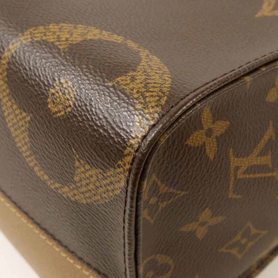 LOUIS VUITTON Monogram Giant On The Go MM手挽肩背兩用袋-11