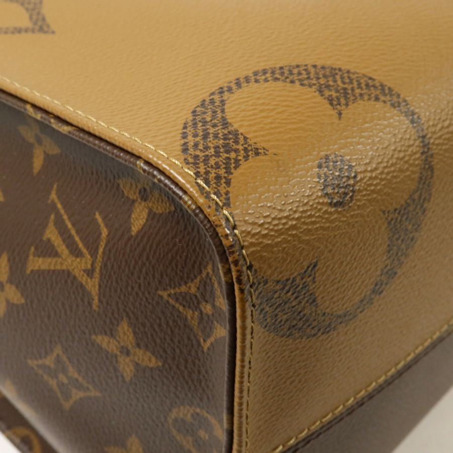 LOUIS VUITTON Monogram Giant On The Go MM手挽肩背兩用袋-12
