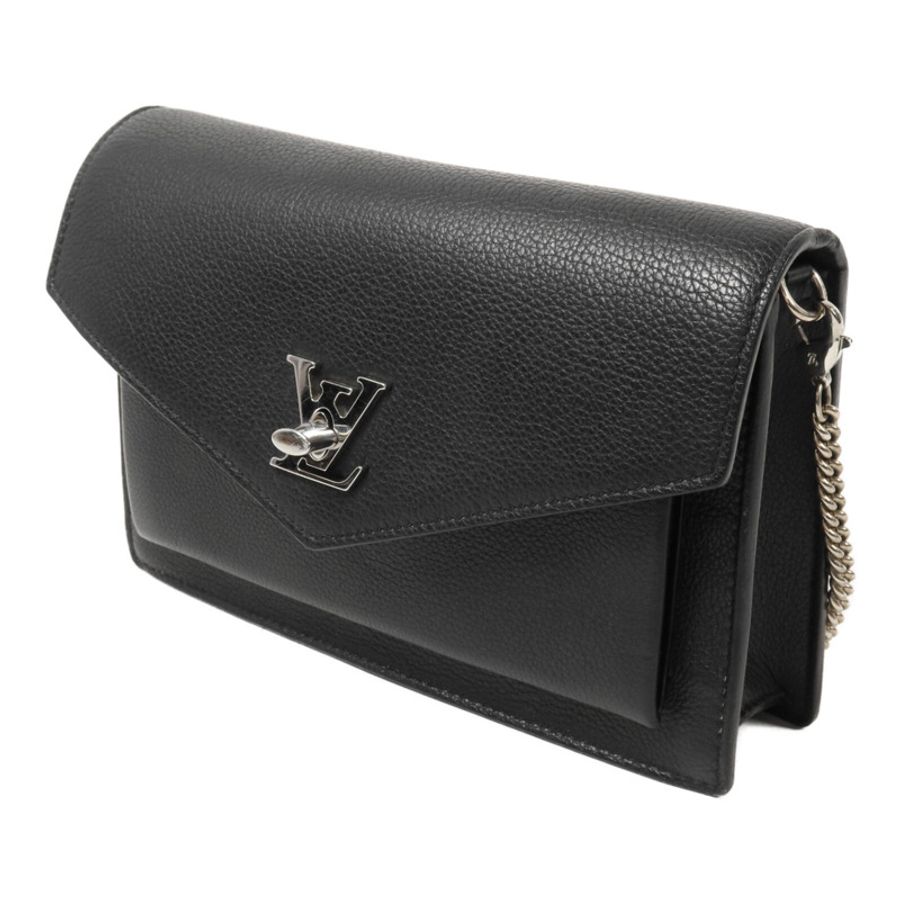 LOUIS VUITTON 牛皮皮革Mylockme鏈帶肩背袋-2