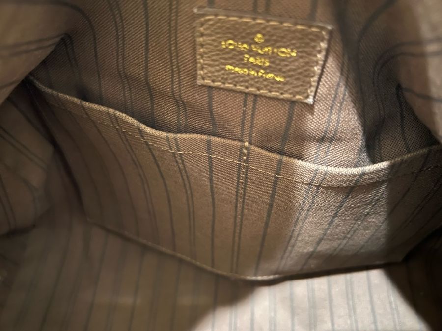 Louis Vuitton 路易威登| 【二手正品】 Empreinte Pont Neuf 全皮壓紋新橋包(大象灰/褐灰)-13