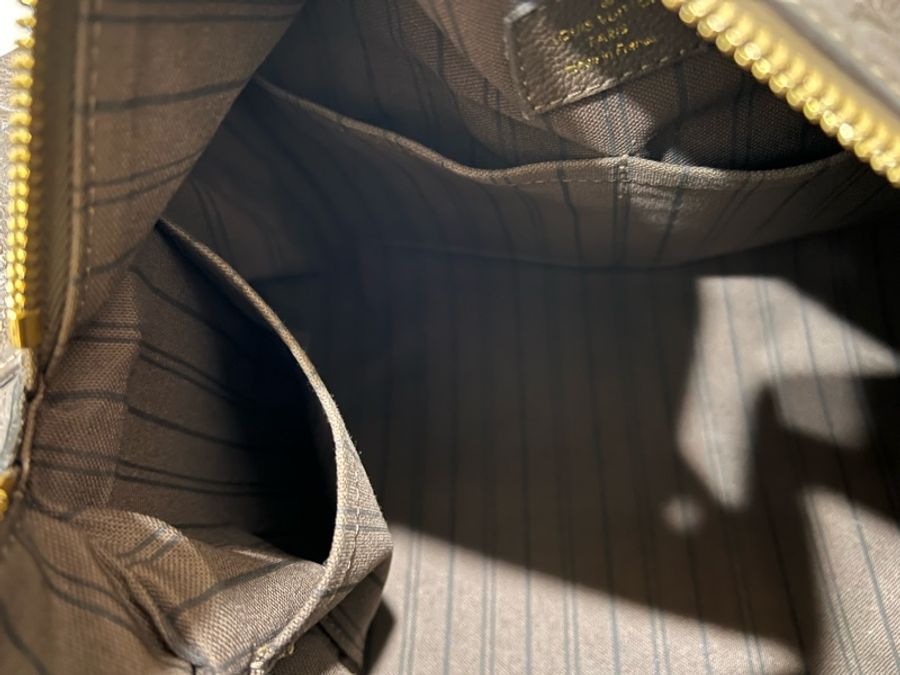 Louis Vuitton 路易威登| 【二手正品】 Empreinte Pont Neuf 全皮壓紋新橋包(大象灰/褐灰)-14