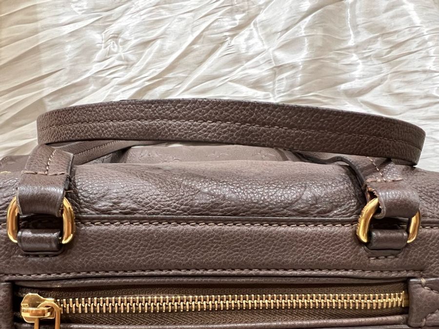 Louis Vuitton 路易威登| 【二手正品】 Empreinte Pont Neuf 全皮壓紋新橋包(大象灰/褐灰)-41