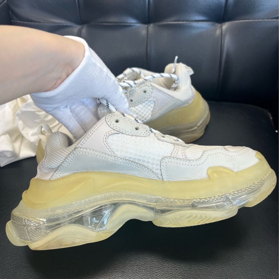 Balenciaga/巴黎世家 老爹鞋果凍鞋38碼-6