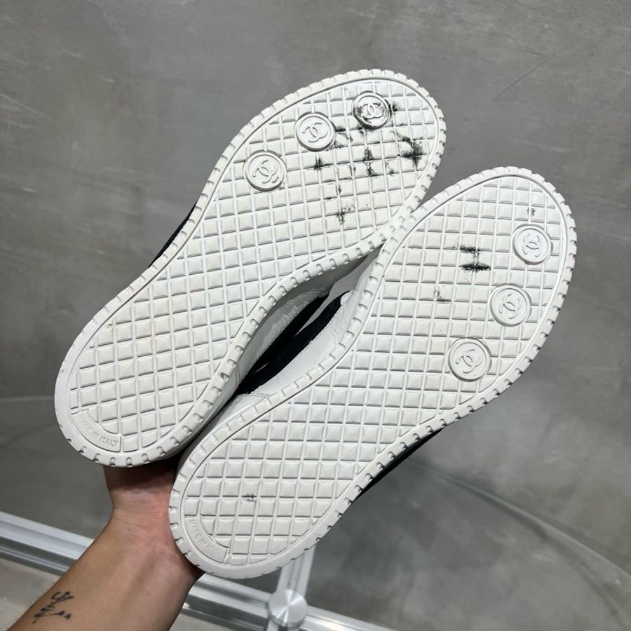 Chanel/香奈兒 24C 黑色雙C 運動鞋 尺碼/41碼-7