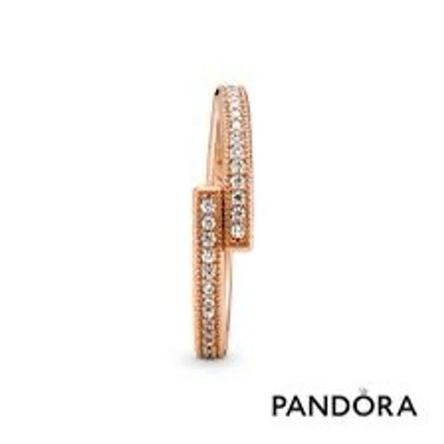 Pandora 璀璨相連戒指48號-1