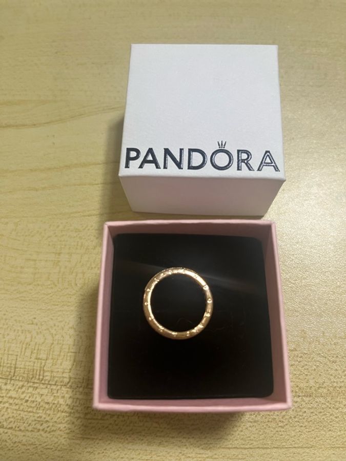 Pandora 璀璨相連戒指48號-3