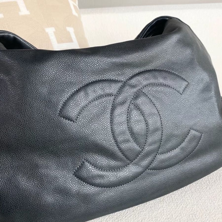 稀有大包登場✨✨CHANEL雙C大Logo Hobo必收‼️-7